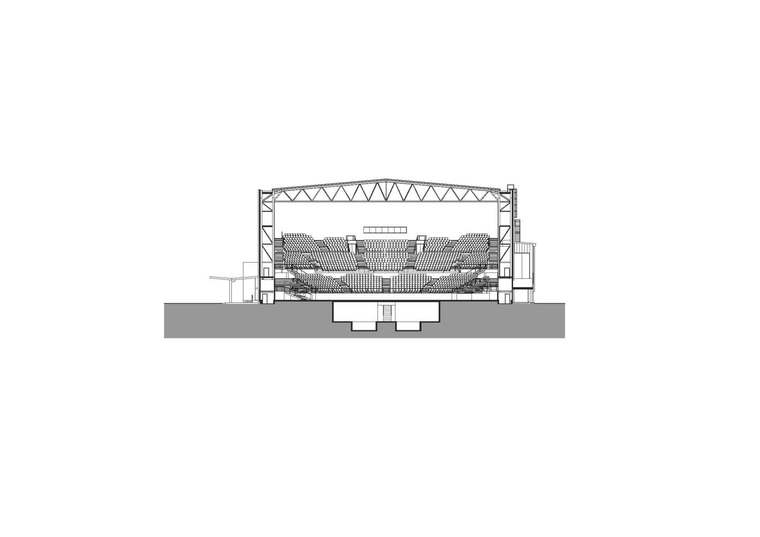 泰国Singha D’luck电影院-泰国Singha D'luck电影院剖面图