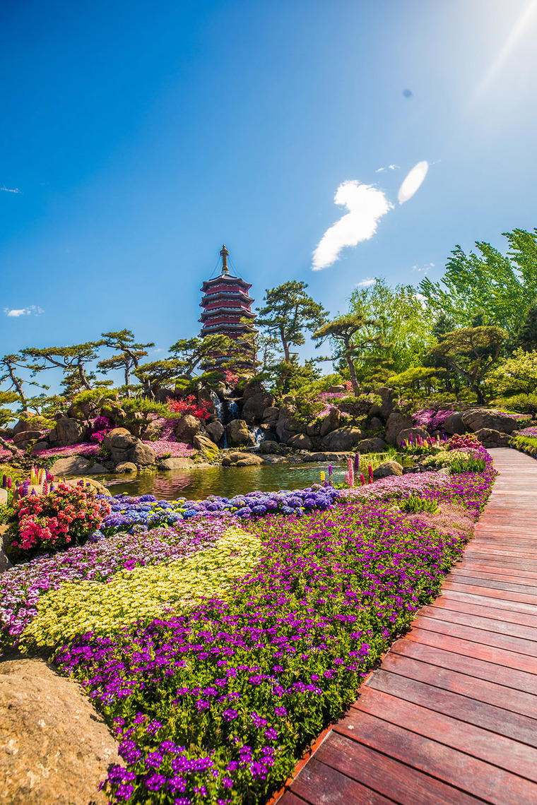 北京“一带一路”峰会雁栖湖夏园景观18