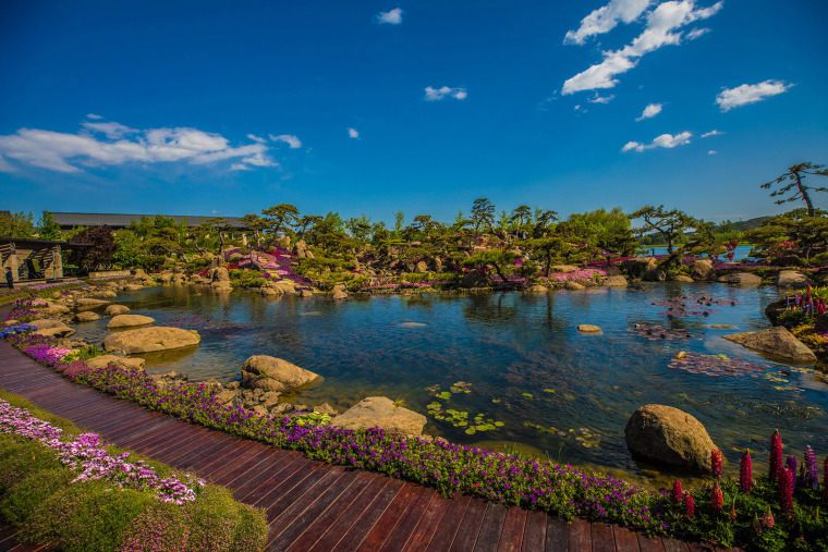 北京“一带一路”峰会雁栖湖夏园景观24