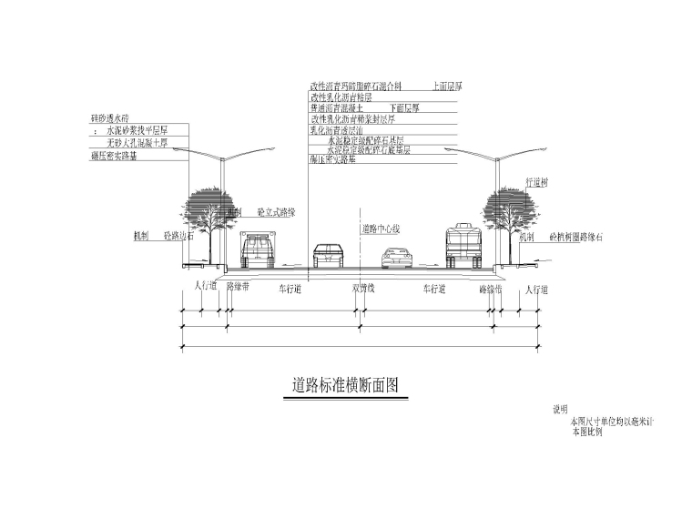 中学招标文件含清单及图纸资料下载-城市次干路图纸含招标文件清单