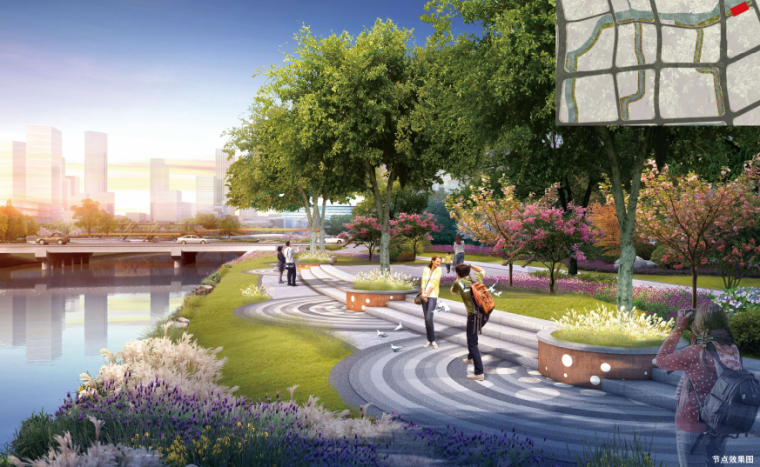 新加坡生态科技园设计资料下载-浙江滨江生态科技园河道绿带整治工程2020