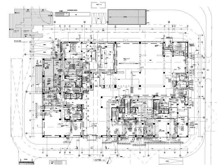 95平方施工图资料下载-6.4万平高层酒店给排水喷淋系统设计施工图