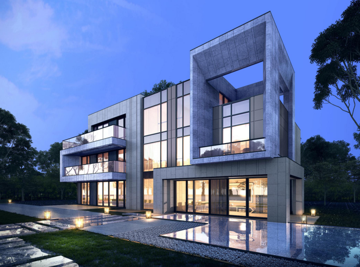 青岛慧据智慧家园高层住宅低层办公方案设计-居住建筑-筑龙建筑设计