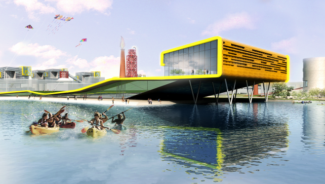 [杭州]滨水田园农业创业休闲小镇概念设计