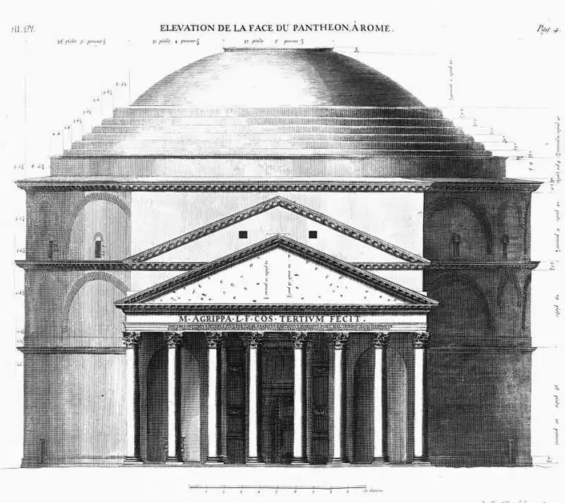 古罗马穹顶结构图片