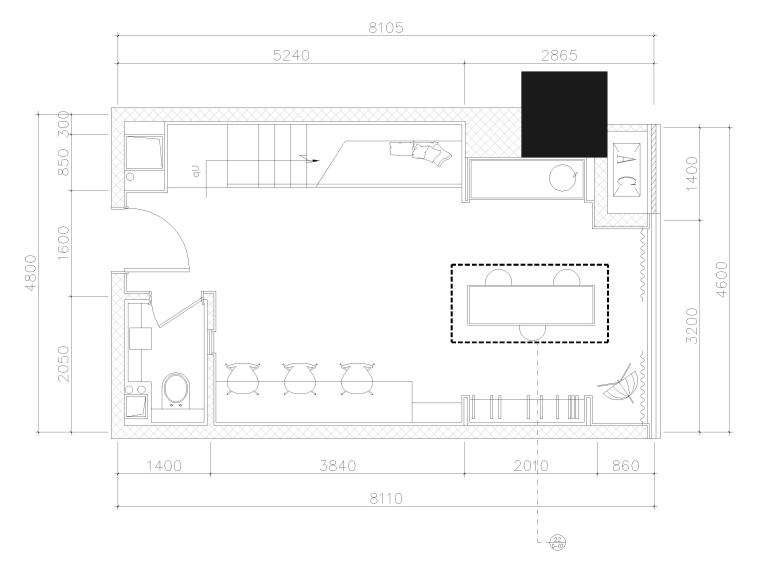 20平loft公寓装修资料下载-[重庆]70㎡复式LOFT公寓样板房装修施工图