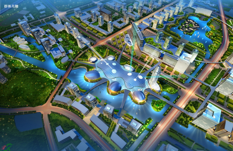 白云新城北部规划资料下载-[杭州]城北新城田园综合体城市设计