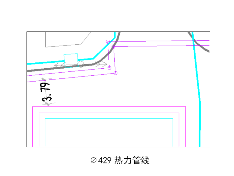 地下三层盖挖车站风险源安全技术交底二级-∅429热力管线