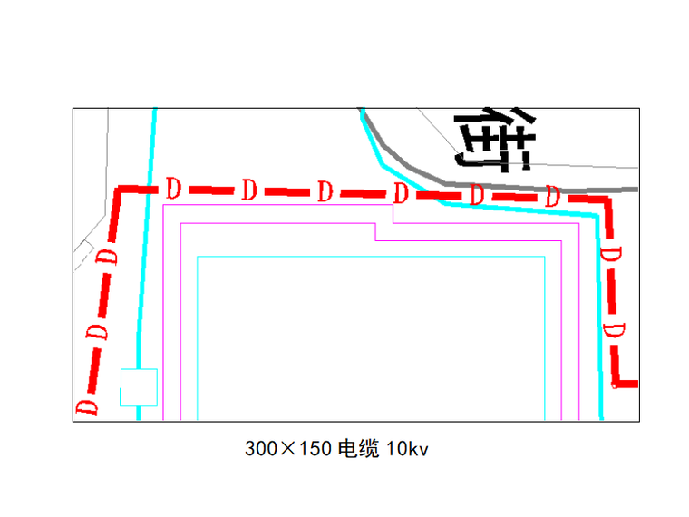 地下三层盖挖车站风险源安全技术交底二级-300×150电缆10kv