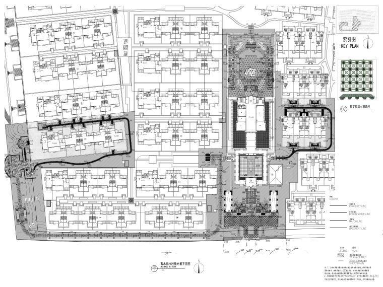 园建施工图集资料下载-[上海]别墅展示区欧式法式小区园建施工图