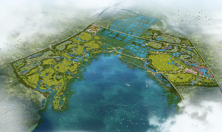 乡村公园设计定位资料下载-[武汉]环湖美丽乡村综合体景观定位规划