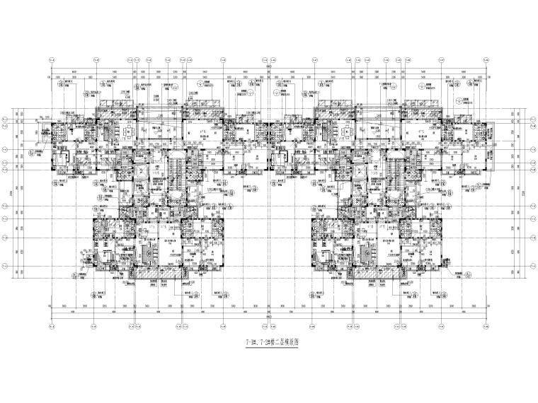 2020贵阳图纸资料下载-[贵阳]7栋剪力墙结构安置房结构施工图2020