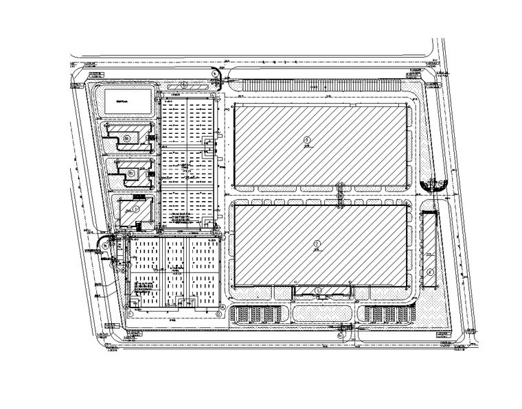 物流仓库施工图纸资料下载-四川丙类物流仓库电气暖通排水施工图