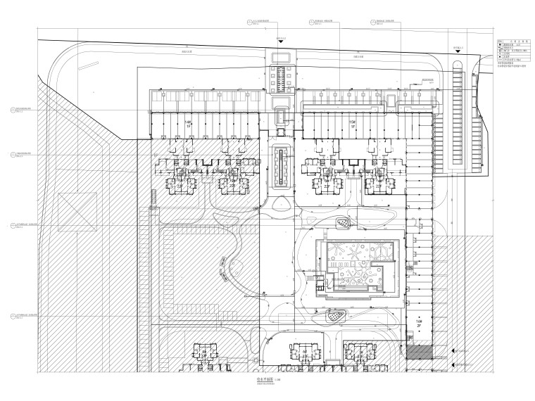 现代简约高层住宅区资料下载-[广东]现代高层住宅区园建水电CAD施工图