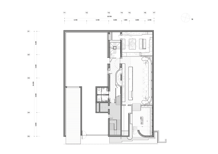 韩国Roly-Poly建筑平面图1