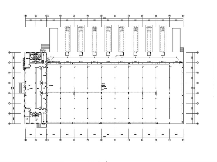 保税区办公楼施工图资料下载-[重庆]保税区查验库电气施工图（2018）