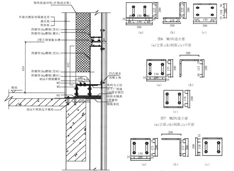 建筑幕墙设计节点资料下载-单元式建筑幕墙关键设计处理与施工技术