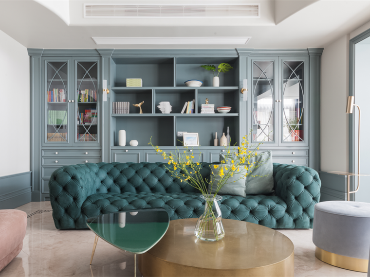 现代美式的叠墅