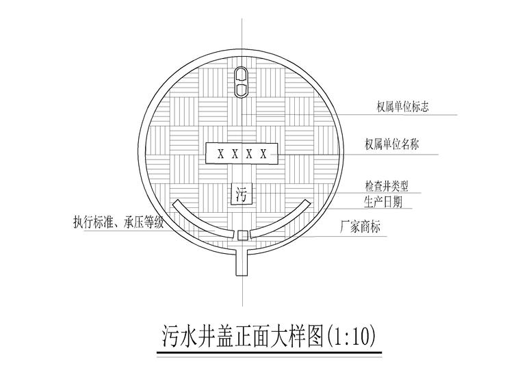 經典檢查井,雨水口抬升設計cad施工圖