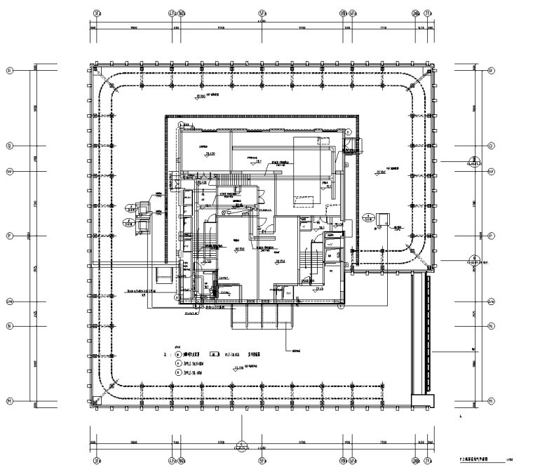 经典高层办公楼施工图资料下载-天津高层综合办公楼电气施工图