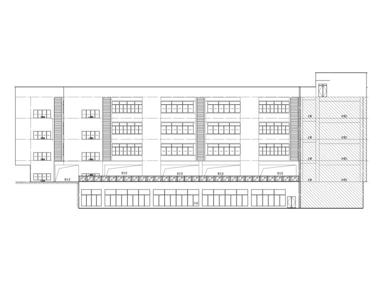 2020年框架结构图纸资料下载-[重庆]四层框架结构小学综合楼建施图纸2020