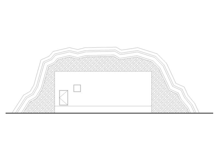 50平米一层建筑施工图资料下载-一层建面84平方米泵房建筑施工图