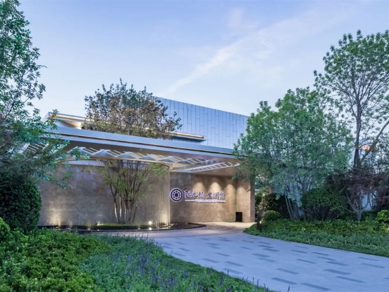 天津阳光城文澜府示范区景观