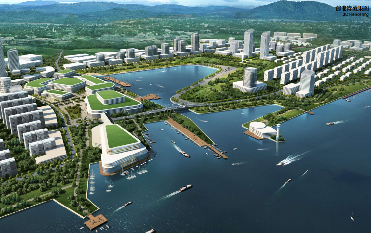 前港湾效果图