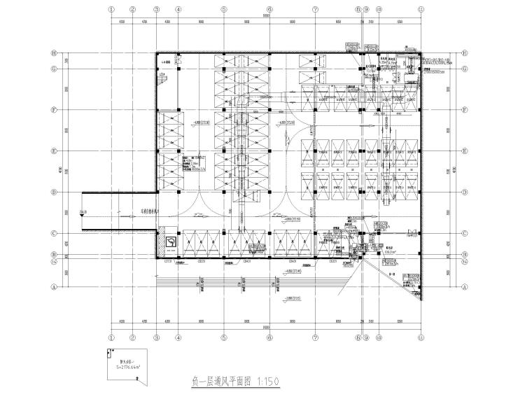 小学教学楼项目招标文件资料下载-[重庆]小学教学楼通风设计图纸含招标文件