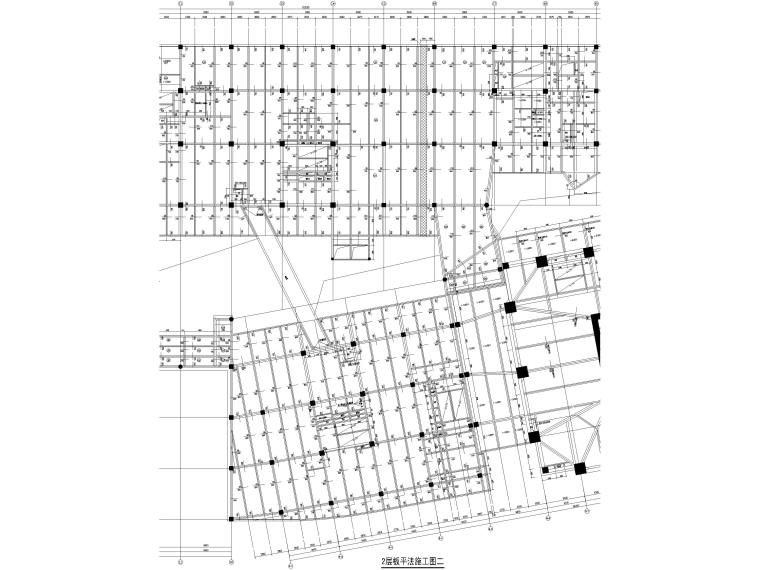 钢结构商业标资料下载-[长沙]4层框架结构商业裙房结构施工图2015