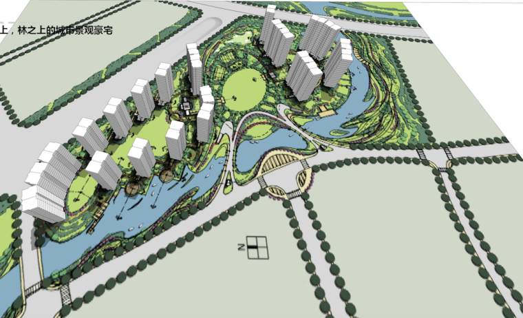 潮南居住区规划资料下载-[杭州]轻奢现代舒适居住区概念规划草案