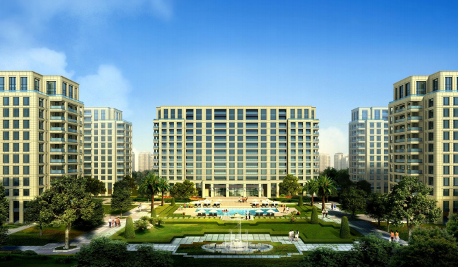 [杭州]新古典第二代商业住宅小区绿化方案