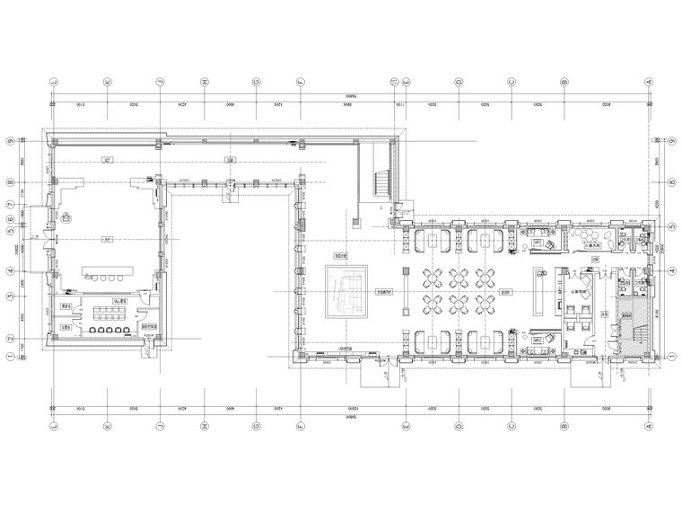 售楼处水施工资料下载-[沈阳]雍景湾售楼处室内装修施工图+3D模型