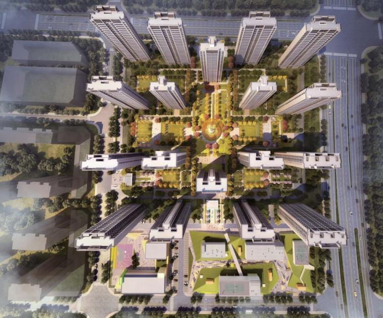高层住宅2020资料下载-[浙江]知名企业现代风高层住宅建筑中标方案