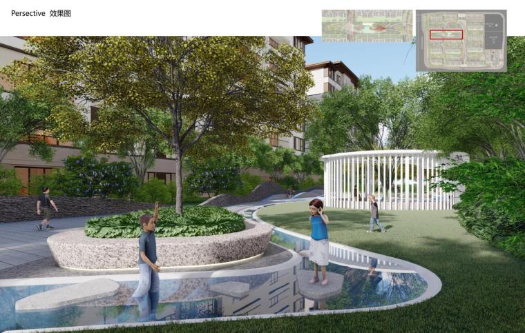 加拿大现代而优雅住宅资料下载-[重庆]现代简约+生态理想优雅住宅景观方案