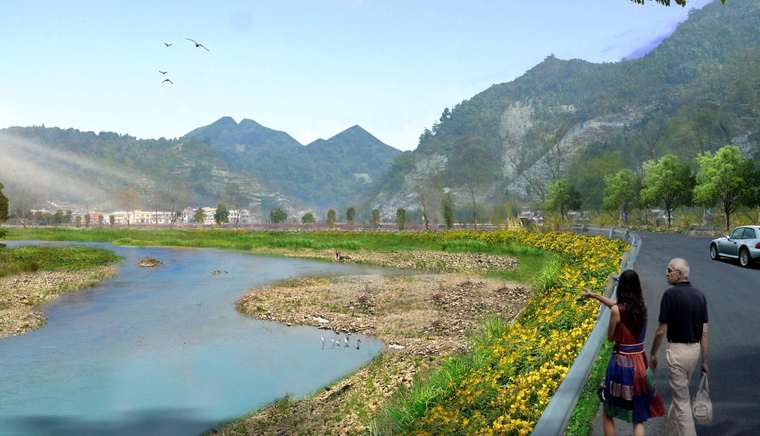 [杭州]花园式美丽乡村景观规划设计方案