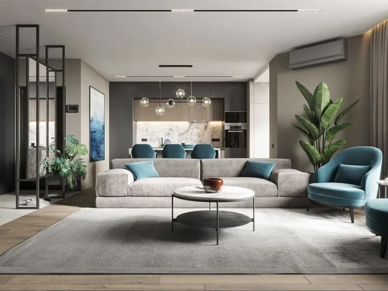 现代简约风的居住空间