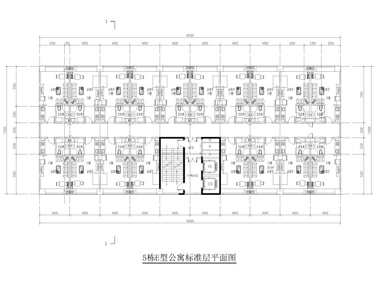 高层公寓建筑cad图资料下载-53款高层酒店式青年公寓LOFT建筑户型CAD