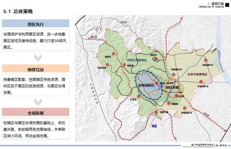 街子镇总体规划实施评估资料下载-崇州市道明镇总体规划（2014-2020）