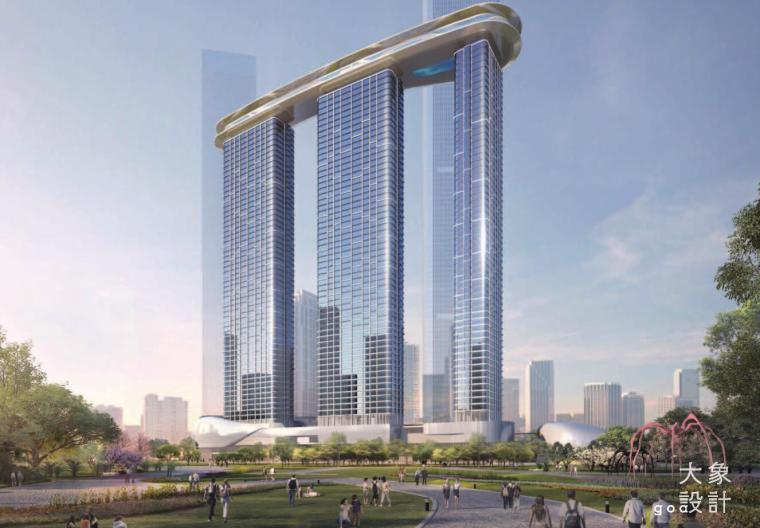 住宅四层复式户型资料下载-贵州国际商务豪宅超高层+复式平层建筑方案