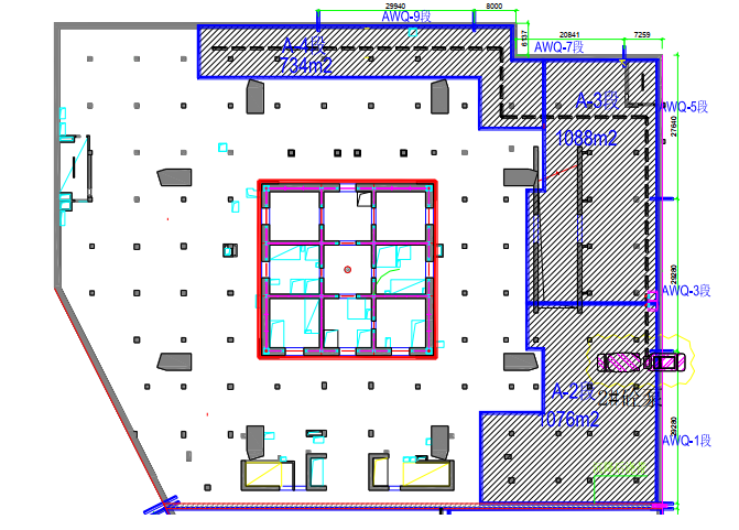 地下室间连接施工方案资料下载-裙楼地下室混凝土施工方案
