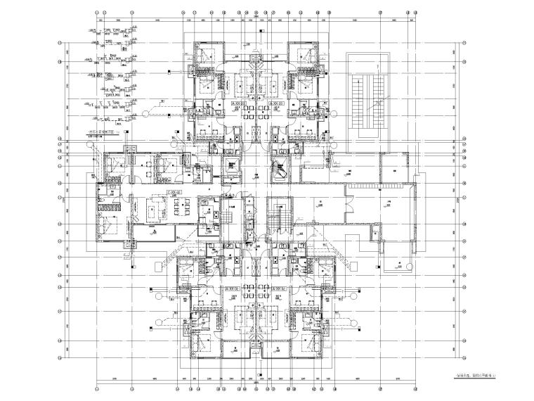 喷淋系统cad图资料下载-[四川]高层住宅建筑给排水喷淋系统设计