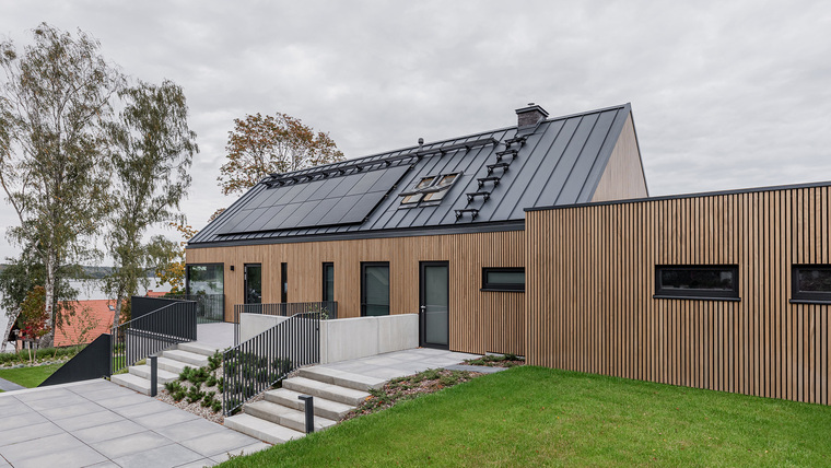 芬兰bory tucholskie的独栋房屋