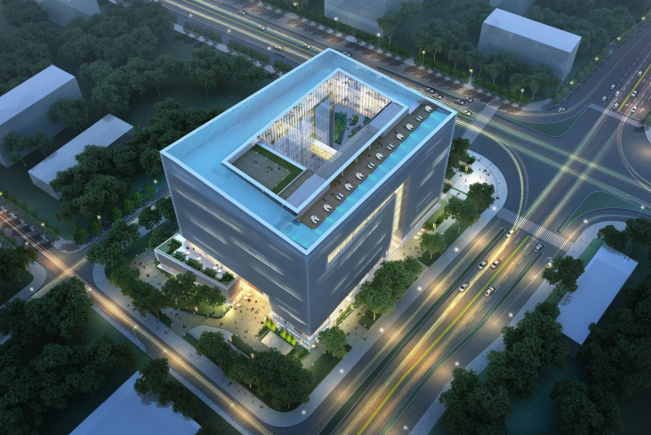 建筑钢结构商业资料下载-[杭州]地铁上盖商业环境及建筑设计
