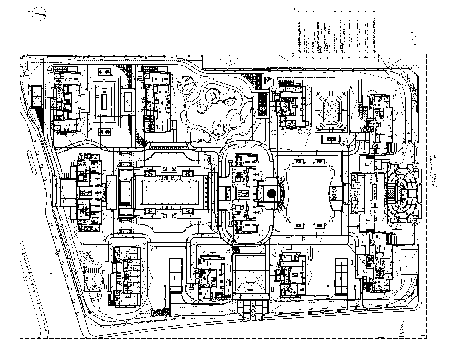[广东]景观配套建筑施工图纸cad pdf2018 内容包含: 一,驿站平面