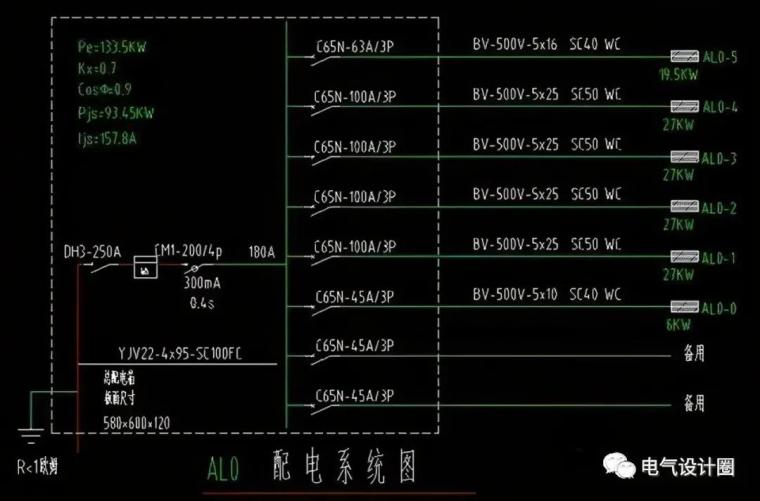 照明系统图和照明平面图的阅读方法，实用干货分享