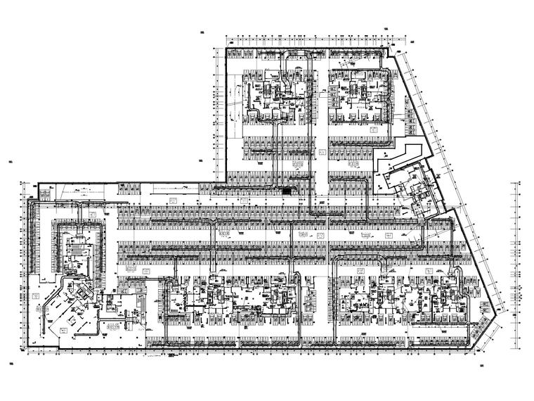 高层综合楼施工结构图资料下载-[四川]高层综合楼通风及防排烟设计施工图