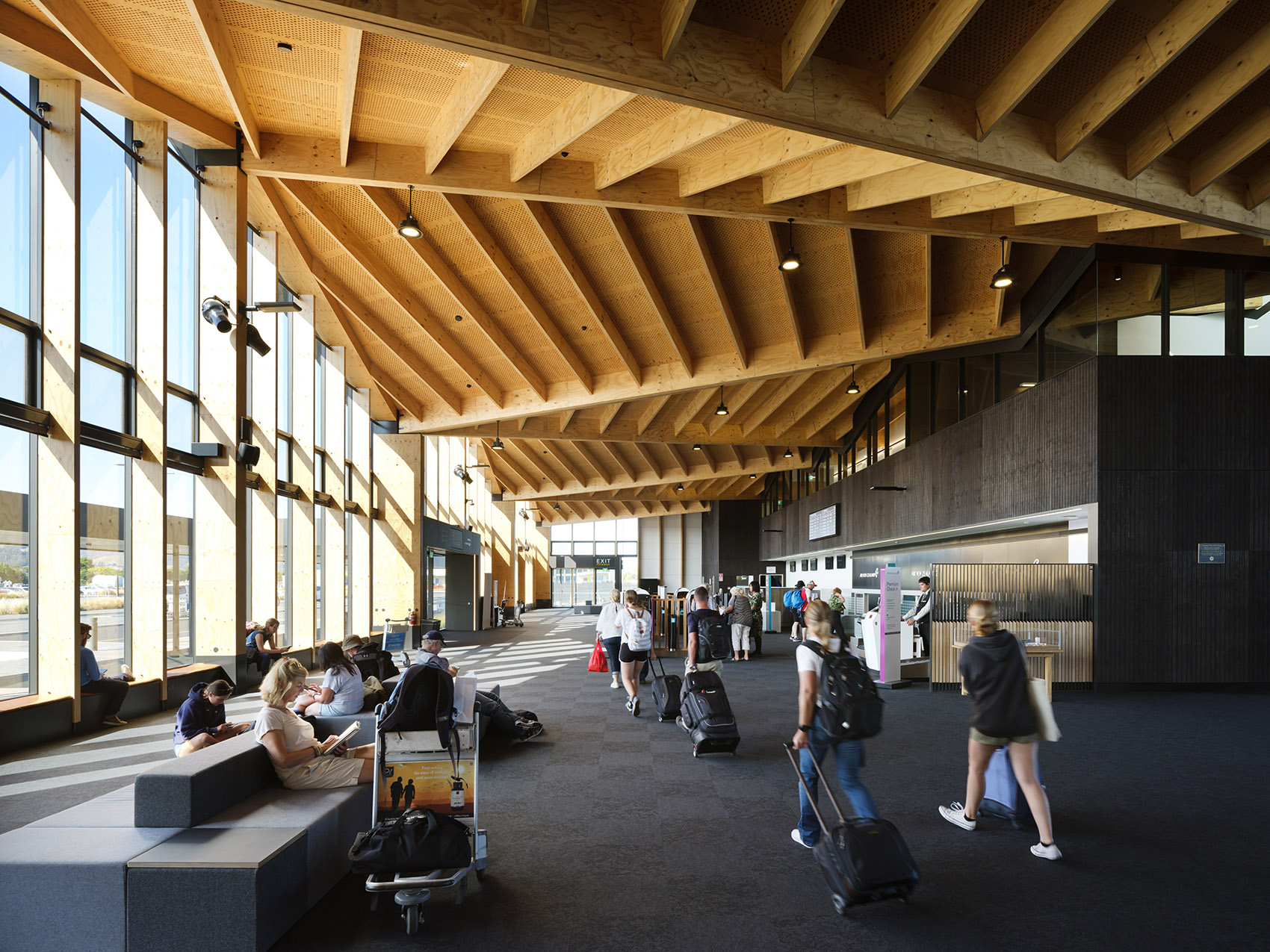 新西兰Te Hono新普利茅斯机场航站楼-Beca Design Practice-交通建筑案例-筑龙建筑设计论坛