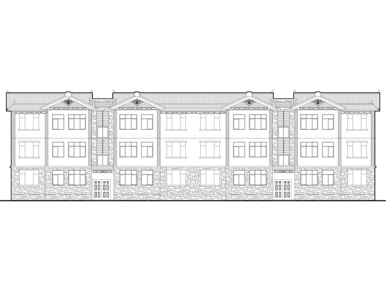 云南建筑项目施工图资料下载-[云南]棚户区改造安置房建设项目建筑施工图