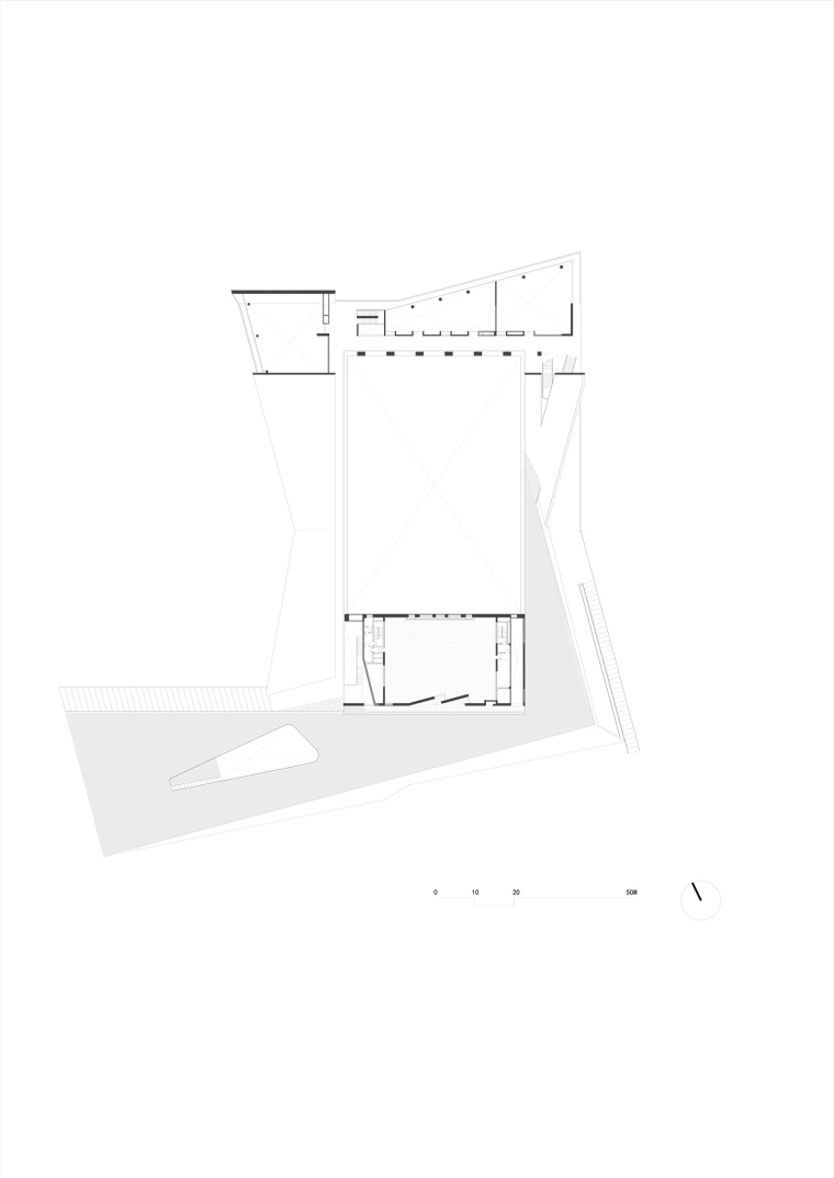 中山大学珠海校区体育馆平面图4